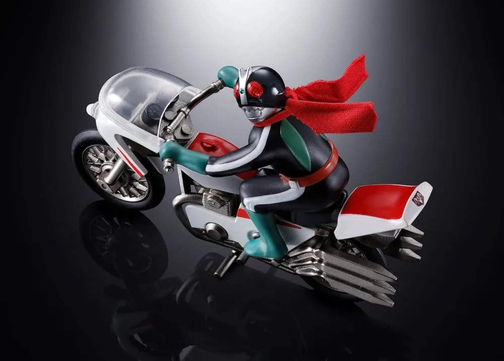 Kamen Rider Chogokin Diecast Action Figure Cyclone (Masked Rider 2) 9 cm